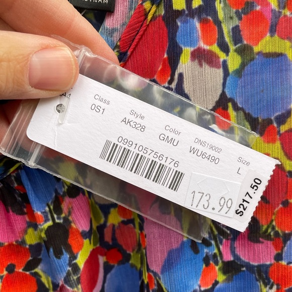 J. Crew Glendale Dress Old Floral, BNWT, size Large - Picture 14 of 16